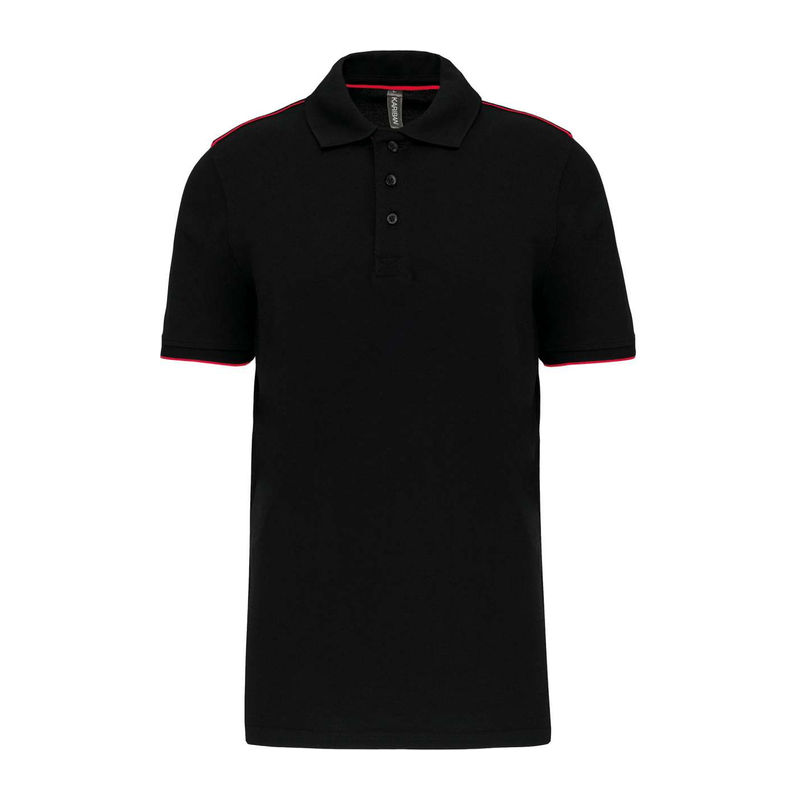 MEN'S SHORT-SLEEVED CONTRASTING DAYTODAY POLO SHIR