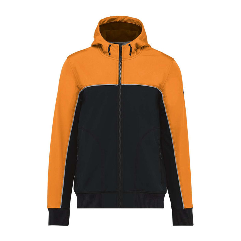 UNISEX 3-LAYER TWO-TONE BIONIC SOFTSHELL JACKET