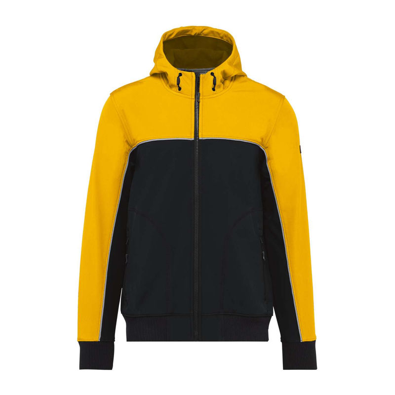 UNISEX 3-LAYER TWO-TONE BIONIC SOFTSHELL JACKET