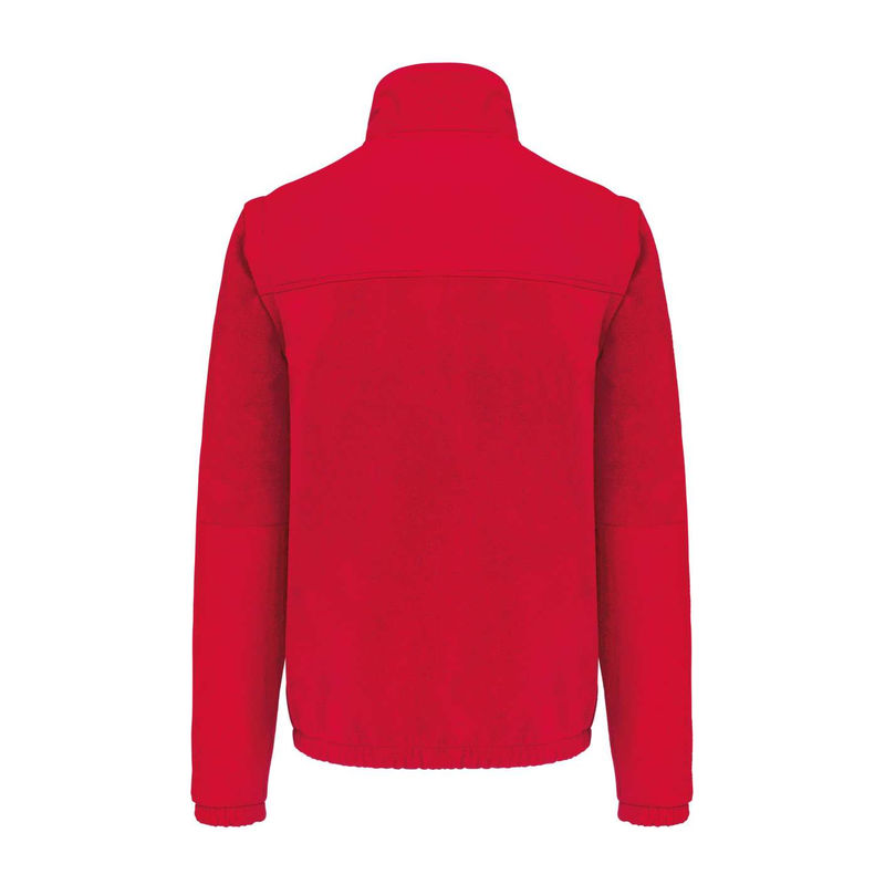 FLEECE JACKET WITH REMOVABLE SLEEVES