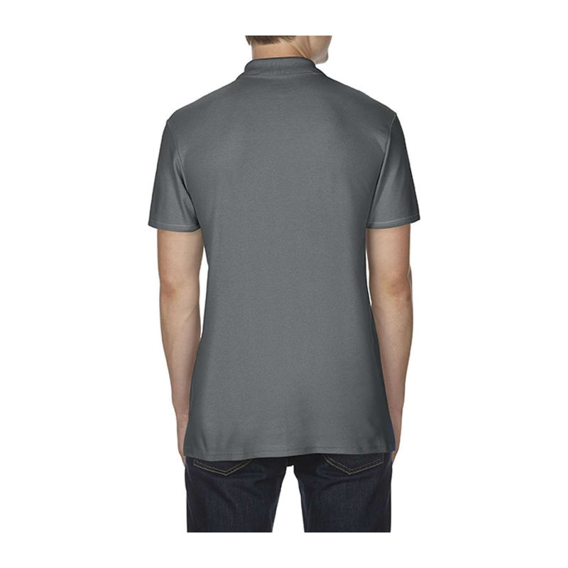SOFTSTYLE® ADULT DOUBLE PIQUÉ POLO