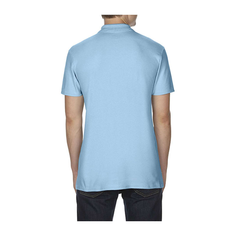 SOFTSTYLE® ADULT DOUBLE PIQUÉ POLO