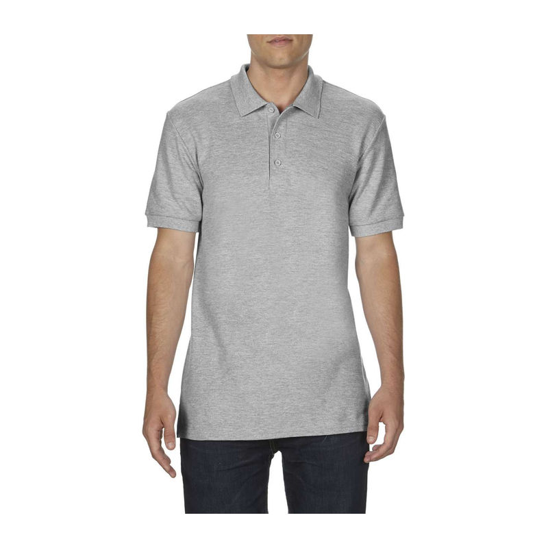 PREMIUM COTTON ADULT DOUBLE PIQUÉ POLO