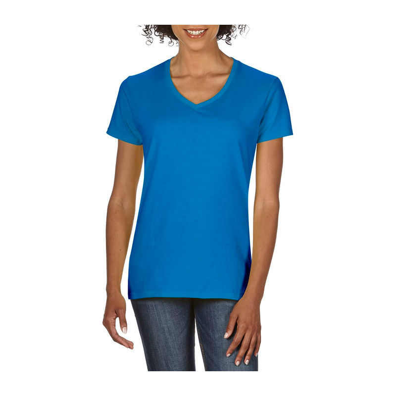PREMIUM COTTON® LADIES' V-NECK T-SHIRT