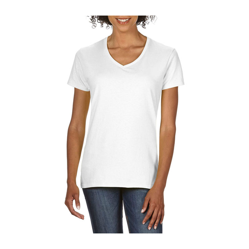 PREMIUM COTTON® LADIES' V-NECK T-SHIRT