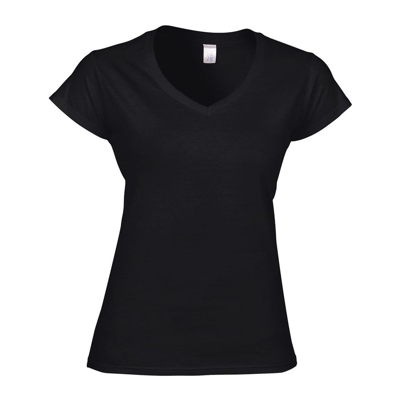 SOFTSTYLE® LADIES' V-NECK T-SHIRT