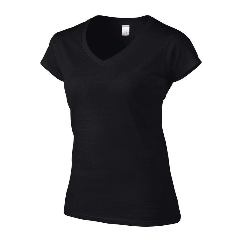 SOFTSTYLE® LADIES' V-NECK T-SHIRT