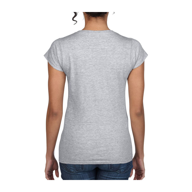 SOFTSTYLE® LADIES' V-NECK T-SHIRT