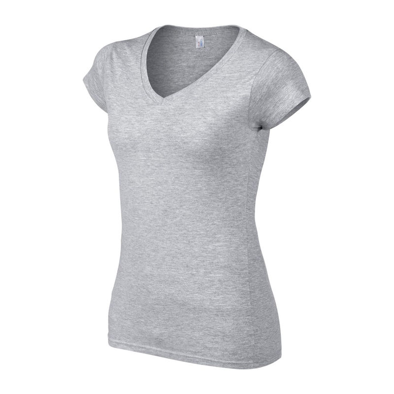 SOFTSTYLE® LADIES' V-NECK T-SHIRT