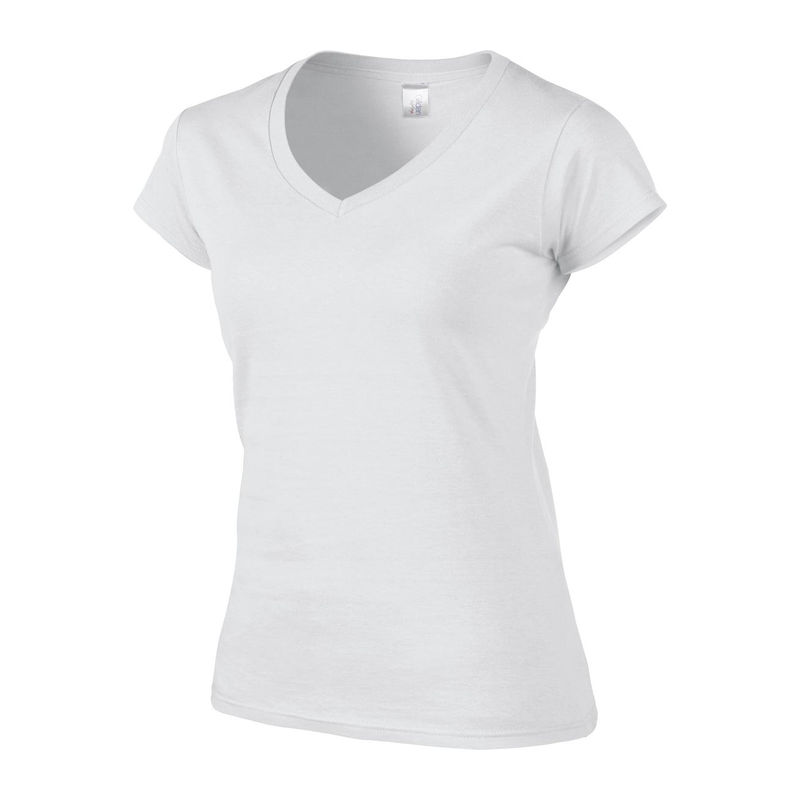 SOFTSTYLE® LADIES' V-NECK T-SHIRT