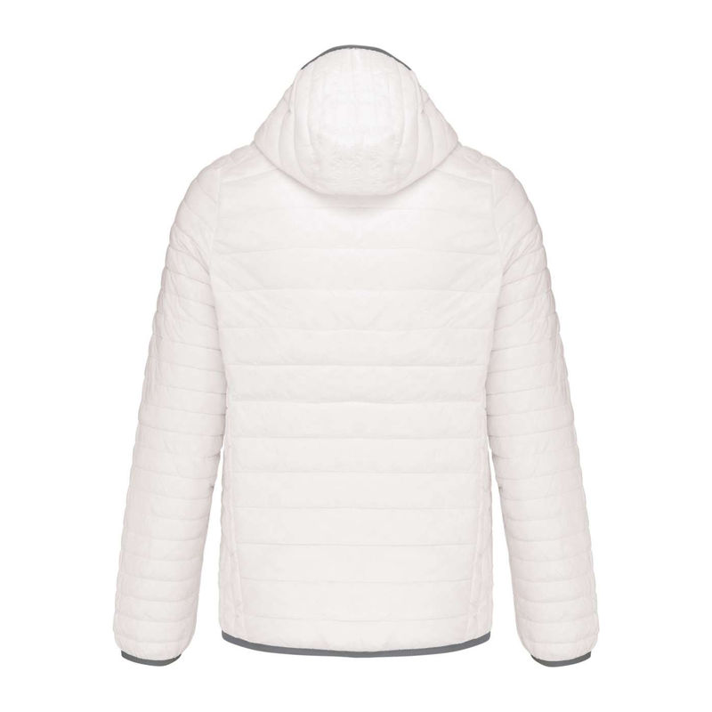 MEN'S LIGHTWEIGHT HOODED PADDED JACKET