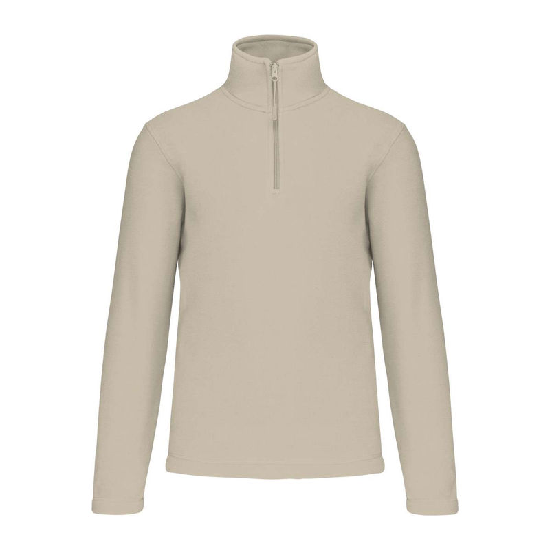 ENZO - ZIP NECK MICROFLEECE JACKET
