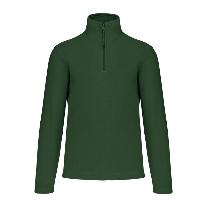 ENZO - ZIP NECK MICROFLEECE JACKET