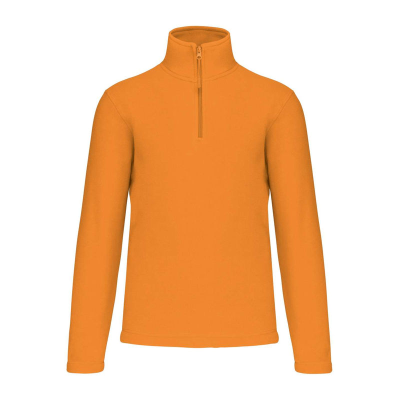 ENZO - ZIP NECK MICROFLEECE JACKET