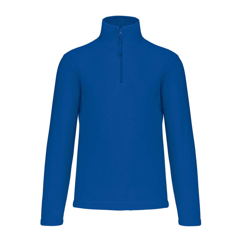 ENZO - ZIP NECK MICROFLEECE JACKET