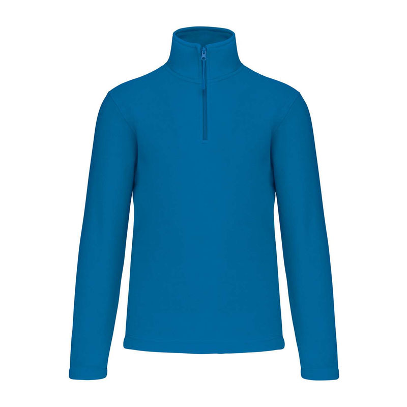 ENZO - ZIP NECK MICROFLEECE JACKET