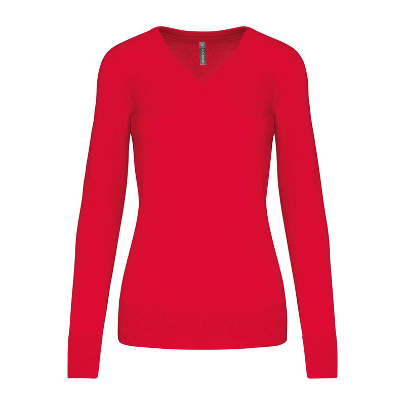 Ladies' V-Neck Jumper