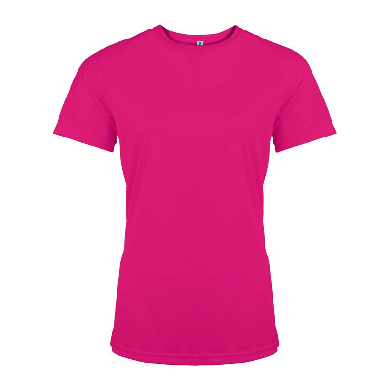 LADIES' SHORT-SLEEVED SPORTS T-SHIRT