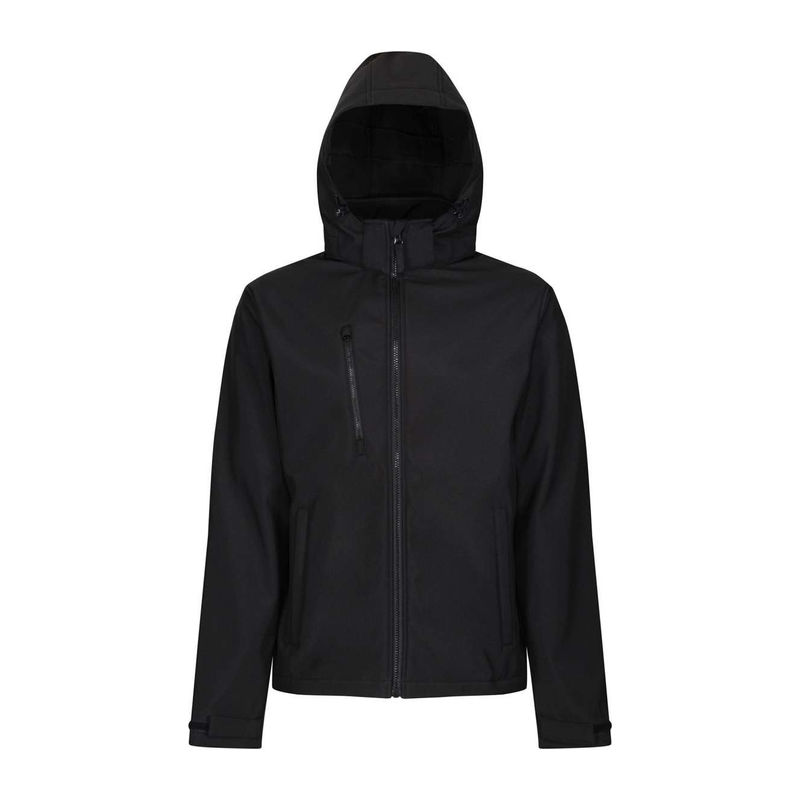 Venturer 3 Layer Hooded Printable Softshell Jacket