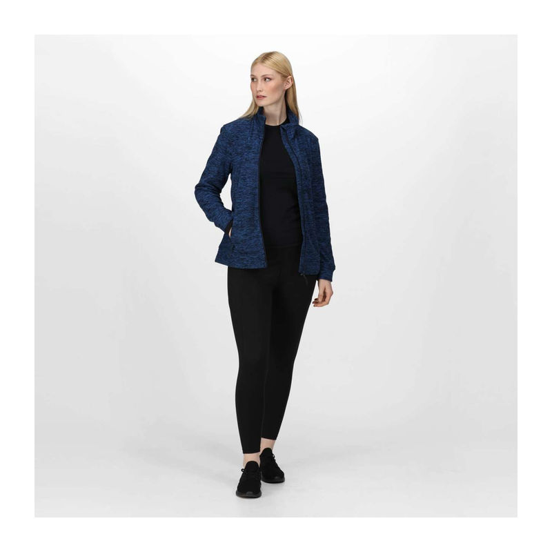 Thornly Women - Full Zip Marl Fleece