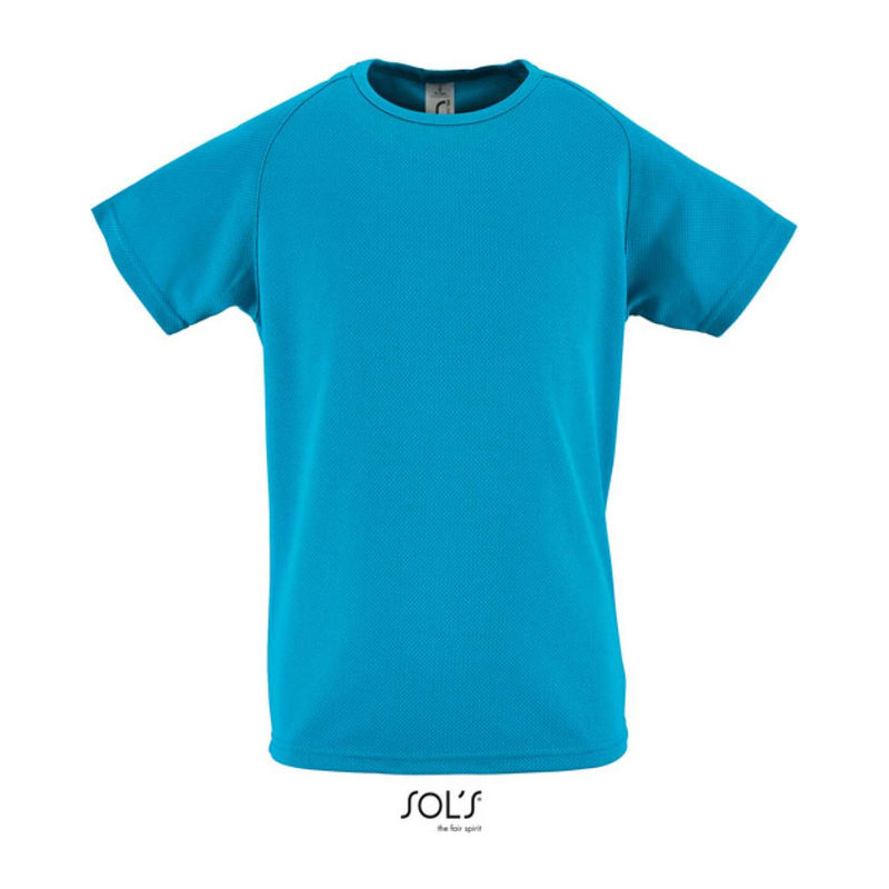 SOL'S SPORTY KIDS - RAGLAN-SLEEVED T-SHIRT