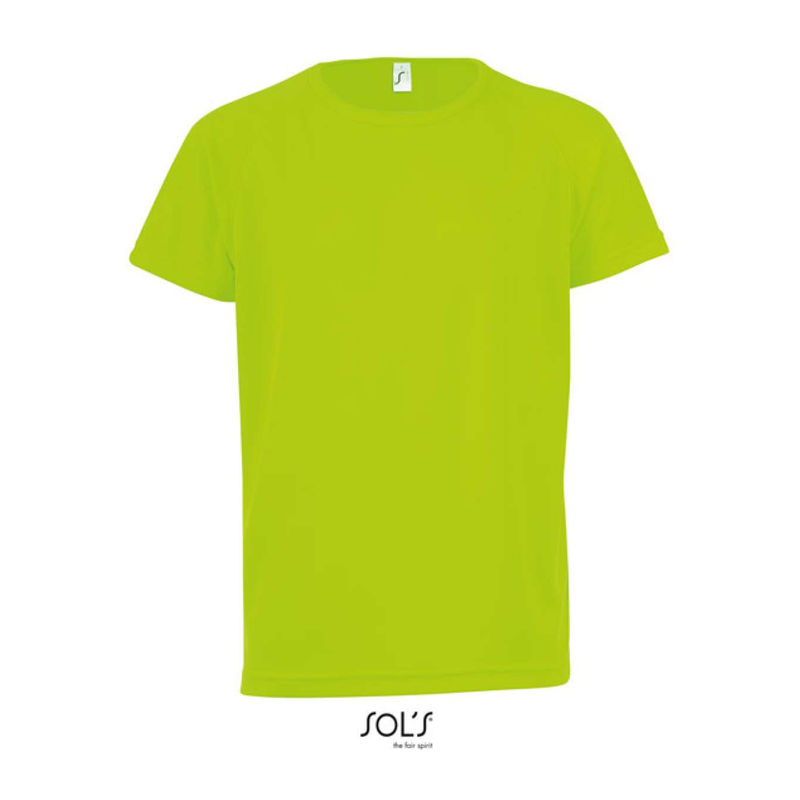 SOL'S SPORTY KIDS - RAGLAN-SLEEVED T-SHIRT
