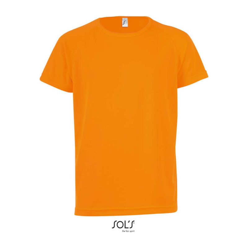SOL'S SPORTY KIDS - RAGLAN-SLEEVED T-SHIRT