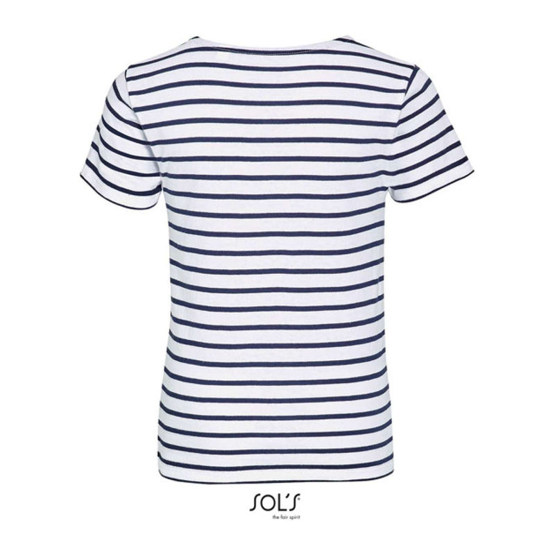 SOL'S MILES KIDS - ROUND NECK STRIPED T-SHIRT