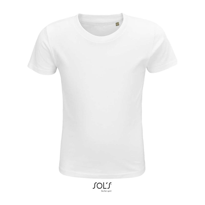 SOL'S CRUSADER KIDS - ROUND-NECK FITTED JERSEY T-S