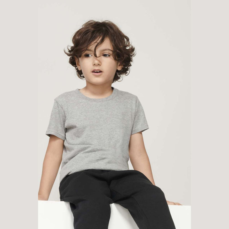 SOL'S CRUSADER KIDS - ROUND-NECK FITTED JERSEY T-S