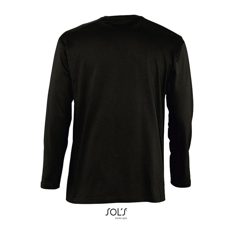 SOL'S MONARCH - MEN'S ROUND COLLAR LONG SLEEVE T-S