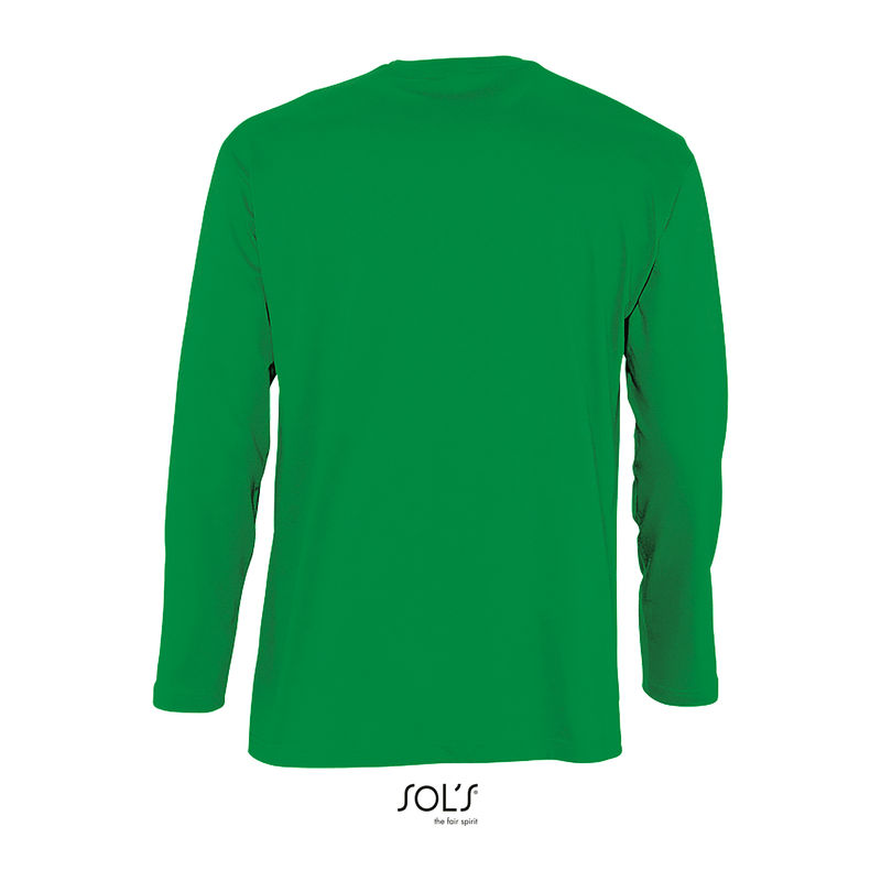 SOL'S MONARCH - MEN'S ROUND COLLAR LONG SLEEVE T-S