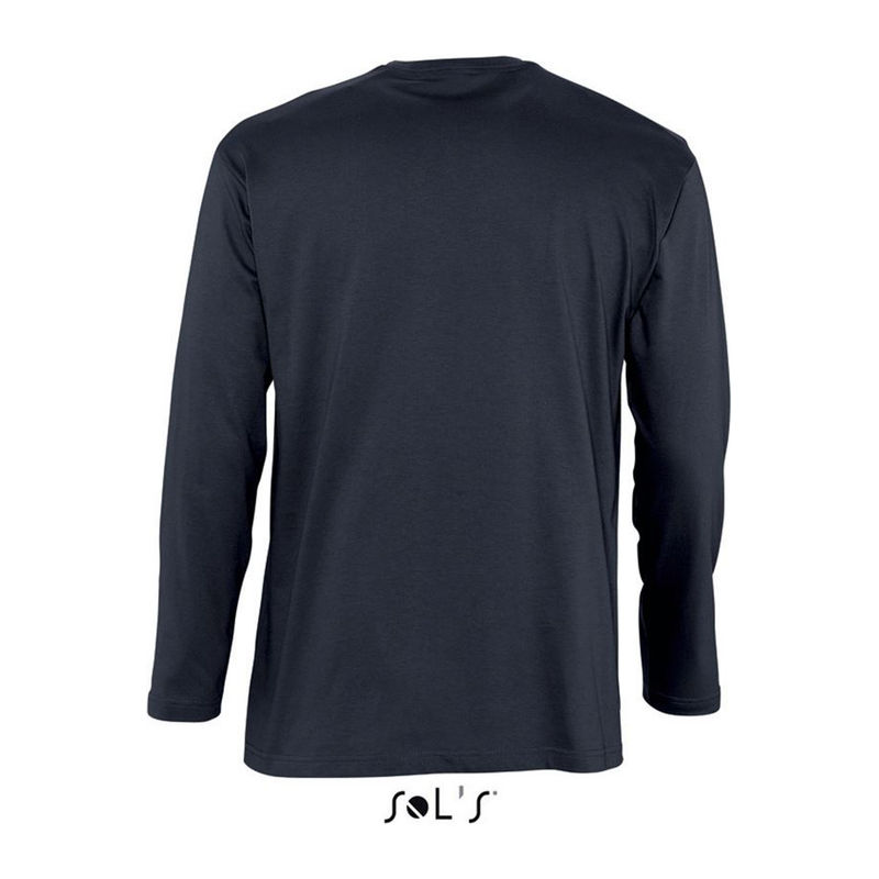 SOL'S MONARCH - MEN'S ROUND COLLAR LONG SLEEVE T-S