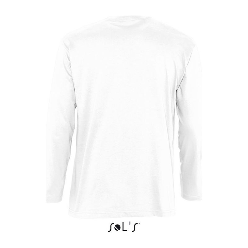 SOL'S MONARCH - MEN'S ROUND COLLAR LONG SLEEVE T-S