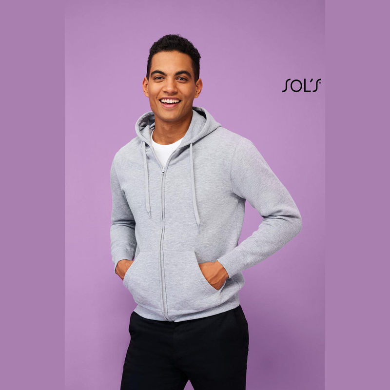 SOL'S SEVEN MEN - JACKET WITH LINED HOOD
