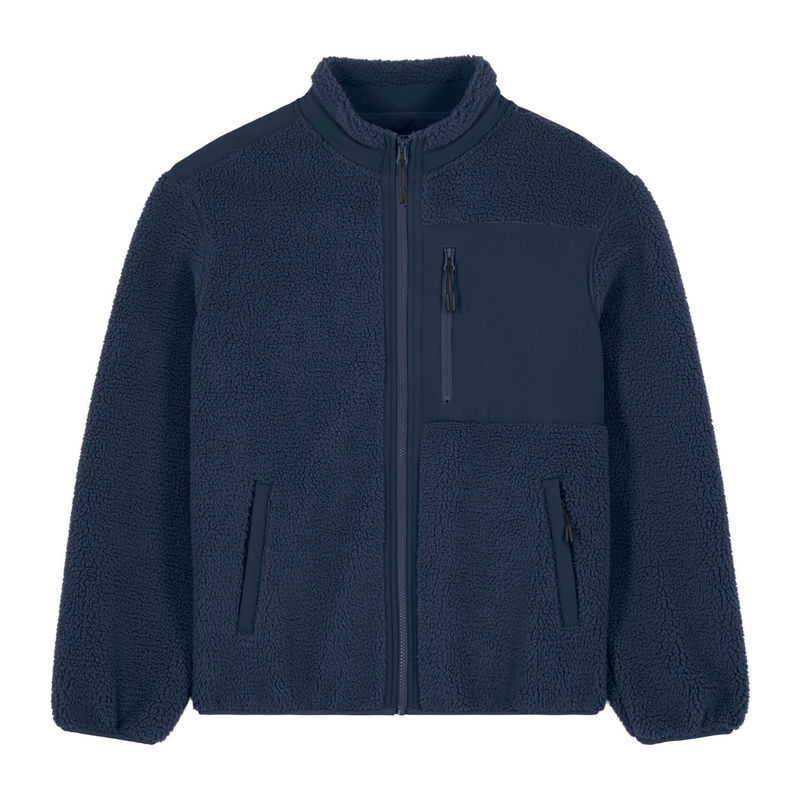 Brooker unisex relaxed fit sherpa jacket