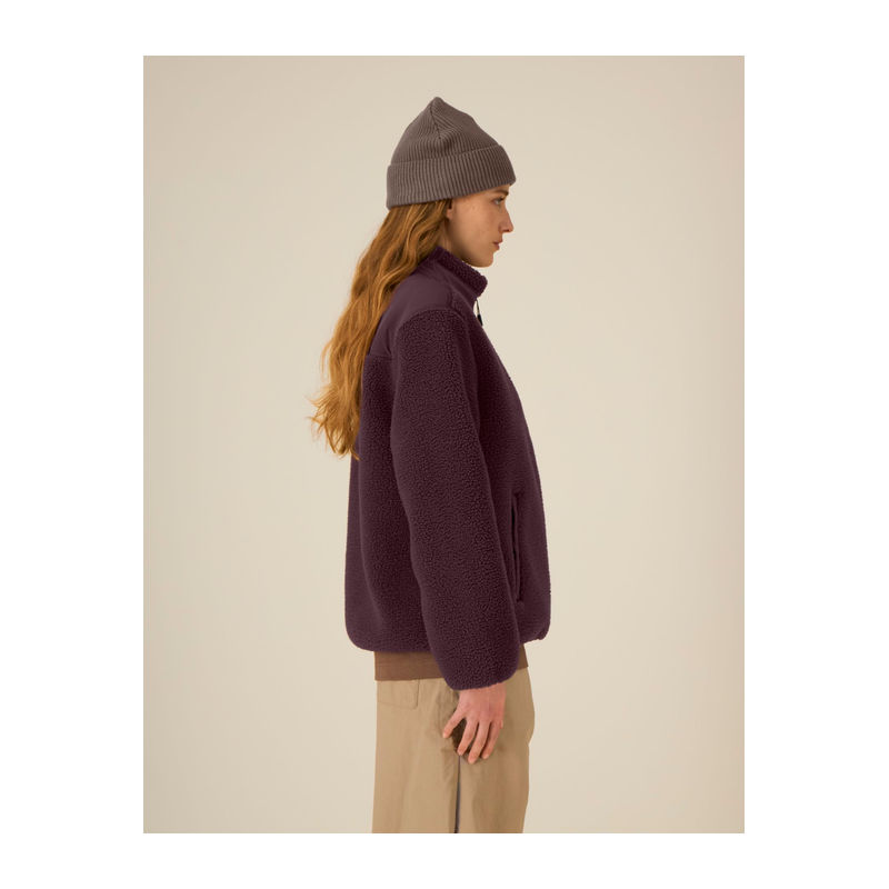 Brooker unisex relaxed fit sherpa jacket