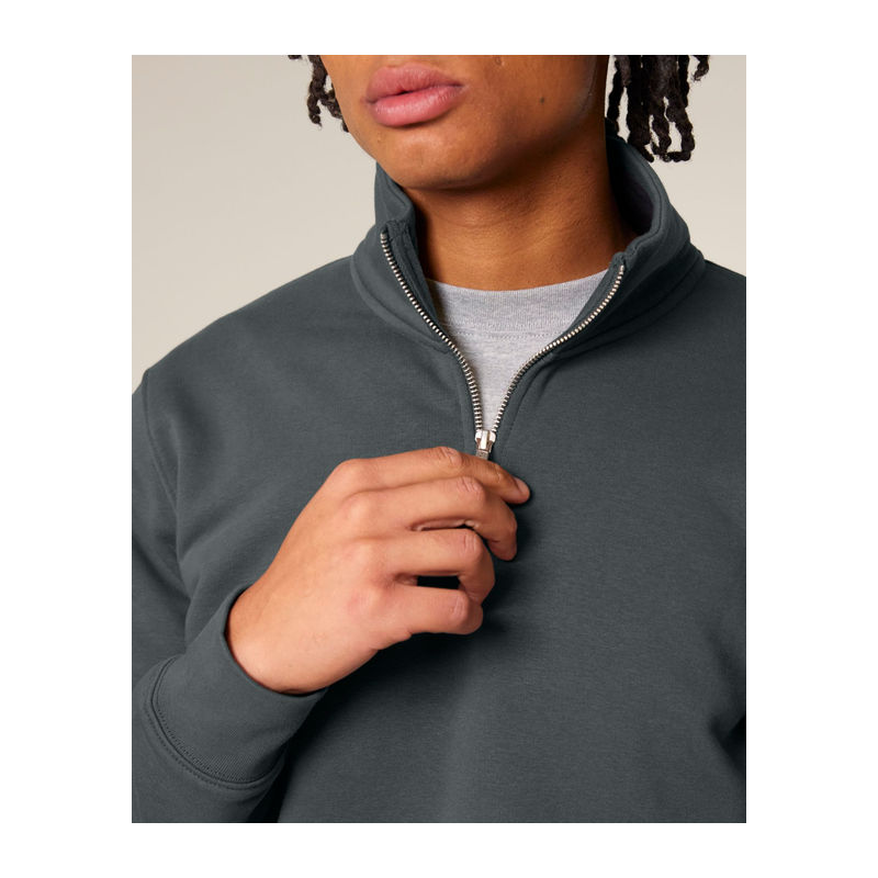 Trucker 2.0 unisex quarter zip sweatshirt