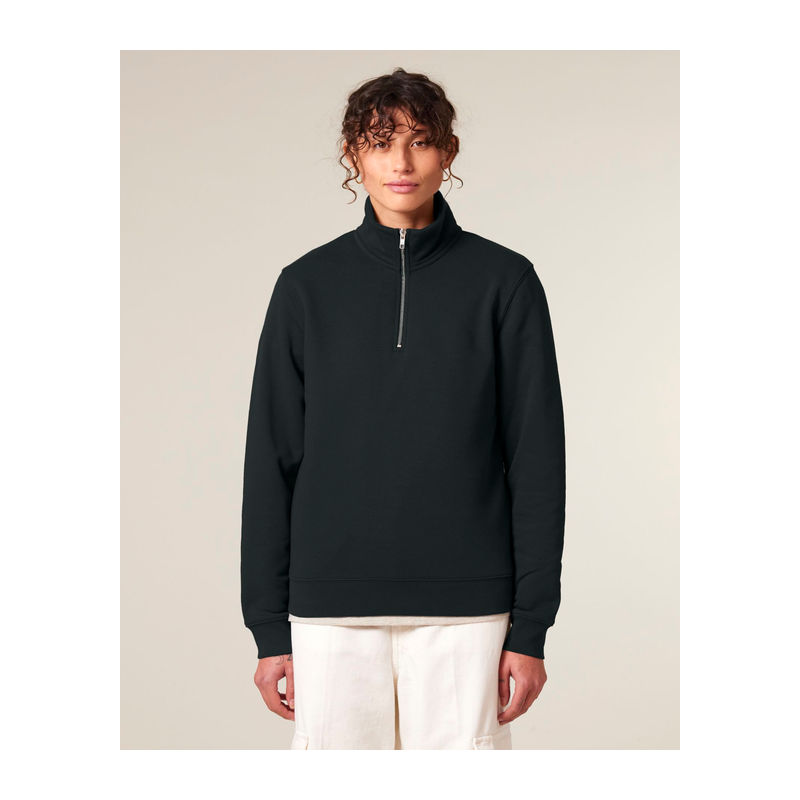 Trucker 2.0 unisex quarter zip sweatshirt