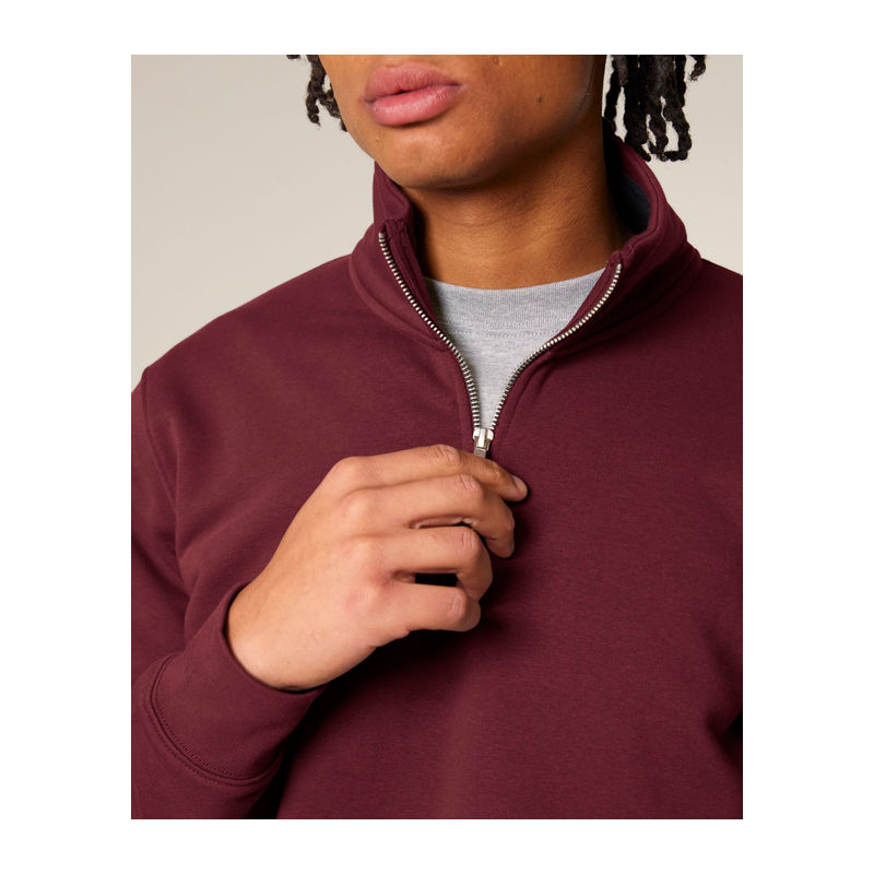 Trucker 2.0 unisex quarter zip sweatshirt