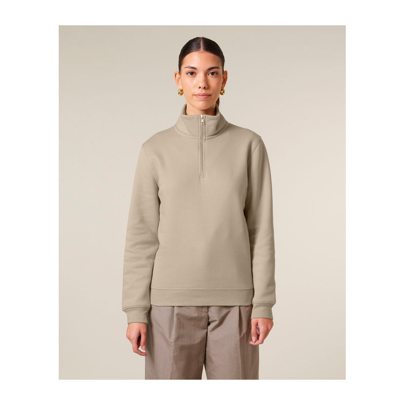 Trucker 2.0 unisex quarter zip sweatshirt