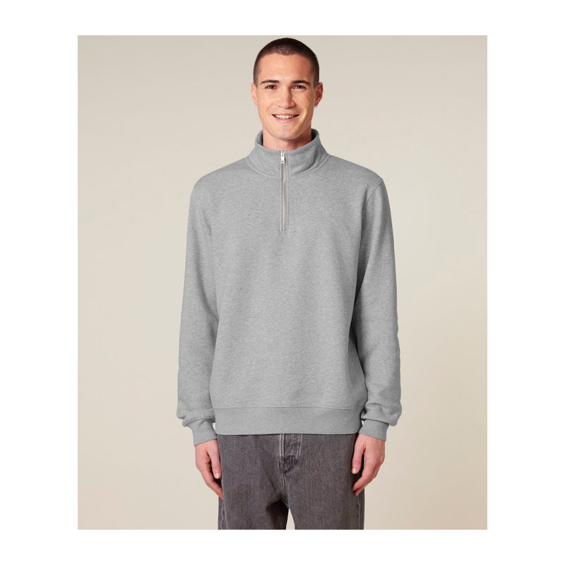 Trucker 2.0 unisex quarter zip sweatshirt