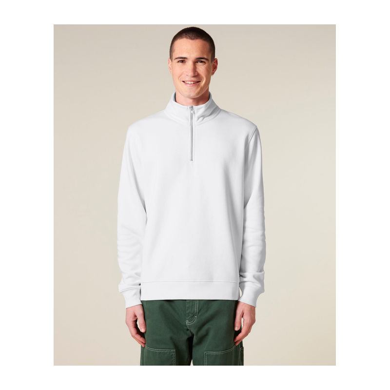 Trucker 2.0 unisex quarter zip sweatshirt