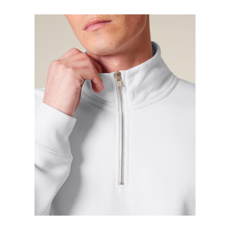 Trucker 2.0 unisex quarter zip sweatshirt