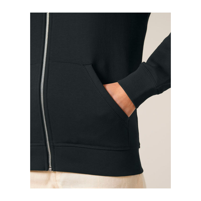 Mixer unisex zip-thru hoodie