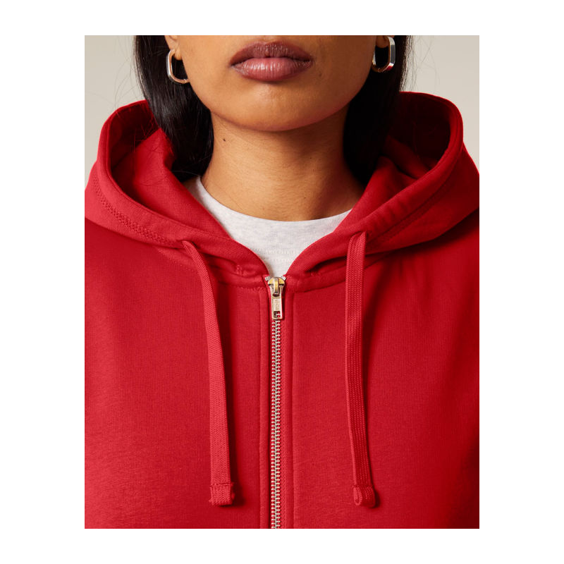 Mixer unisex zip-thru hoodie