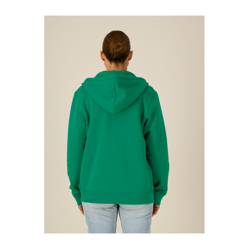 Mixer unisex zip-thru hoodie