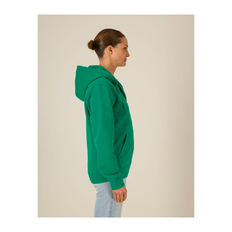 Mixer unisex zip-thru hoodie