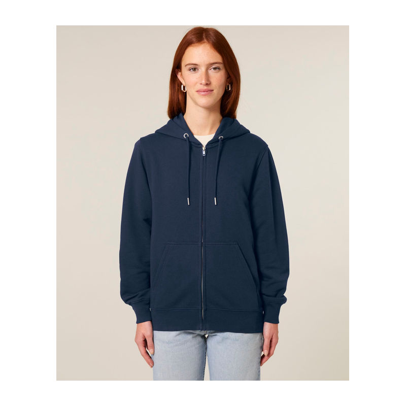 Connector 2.0 unisex medium fit zip-thru hoodie