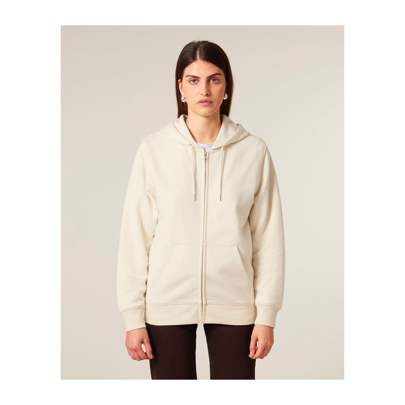 Connector 2.0 unisex medium fit zip-thru hoodie